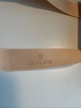 72 inches of Rolex Ribbon, cream